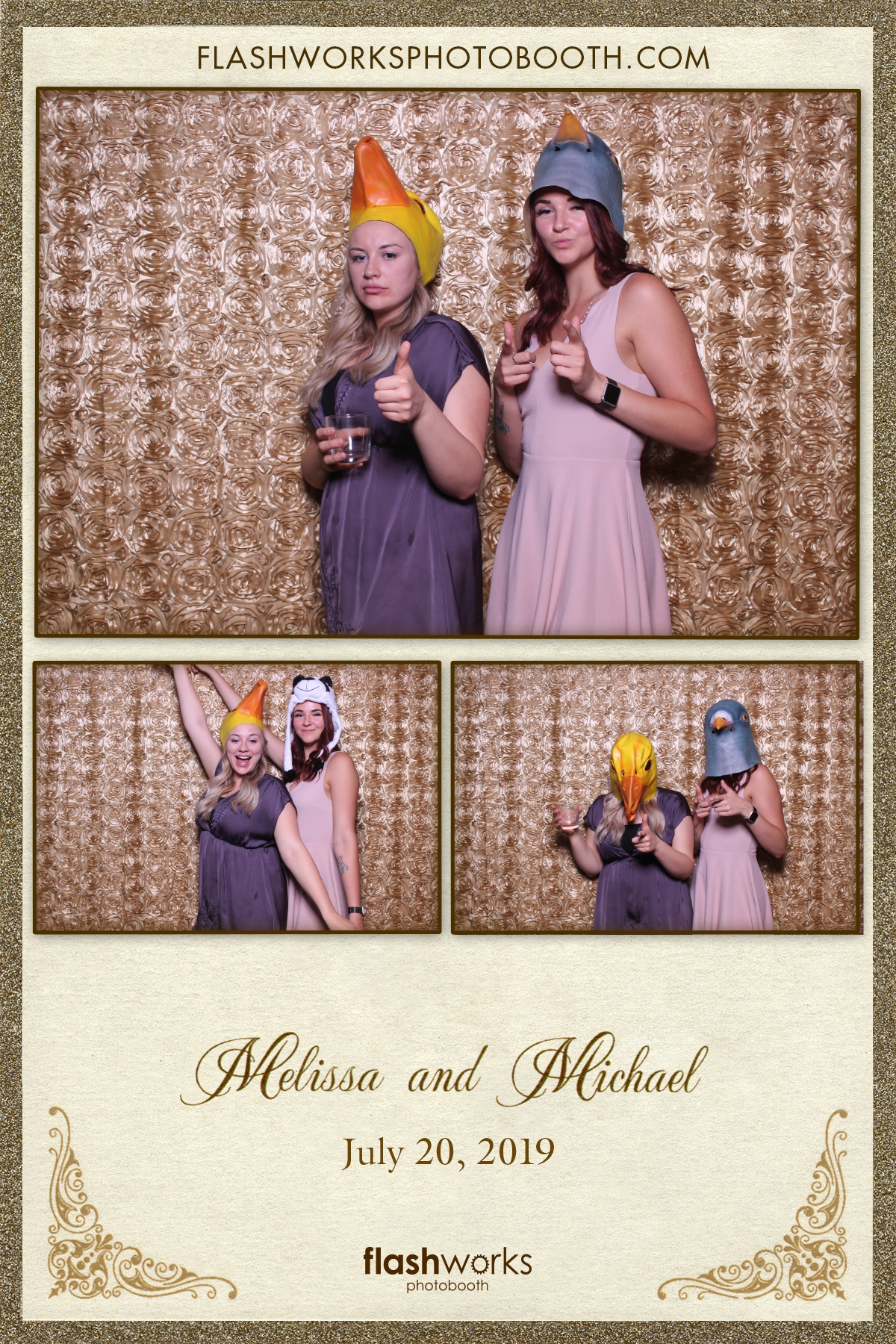 Michael and Melissa's Wedding | View more photos from the event at gallery.flashworksphotobooth.com/u/FlashworksPhotoboothInc/Michael-and-Melissas-Wedding